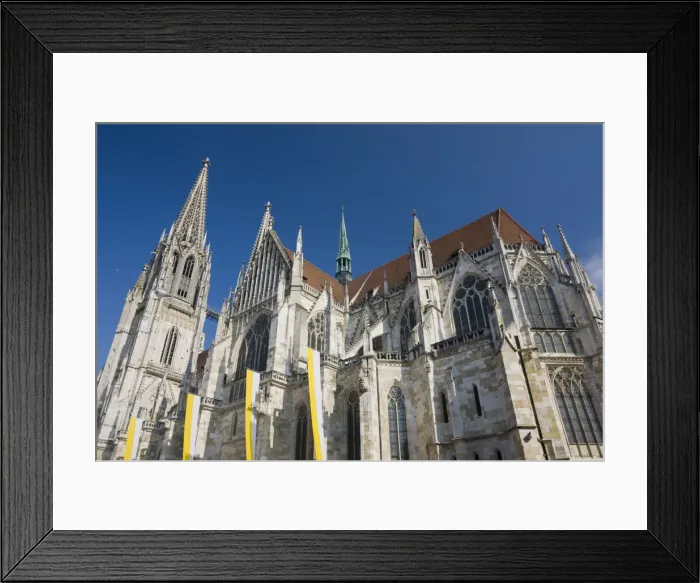 Framed Print : Germany, Bayern / Bavaria, Regensburg, Dom, St. Peter cathedral Framed Print : Germany, Bayern / Bavaria, Regensburg, Dom, St. Peter cathedral