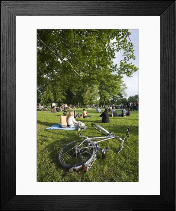 Framed Print : Germany, Bayern / Bavaria, Munich, Englisher Garten Park Framed Print : Germany, Bayern / Bavaria, Munich, Englisher Garten Park