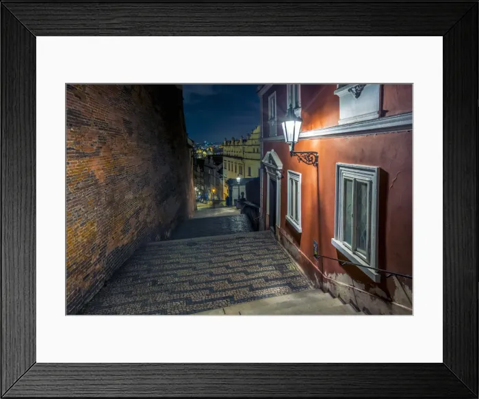 Framed Print : Czech Republic, Prague, Mala Strana, Castle Stairs, Zamecke schody Framed Print : Czech Republic, Prague, Mala Strana, Castle Stairs, Zamecke schody