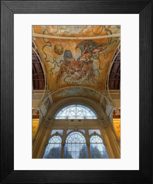 Framed Print : Czech Republic, Marianske Lazne, Colonnade Cast Iron arcade (Kolonada) Framed Print : Czech Republic, Marianske Lazne, Colonnade Cast Iron arcade (Kolonada)