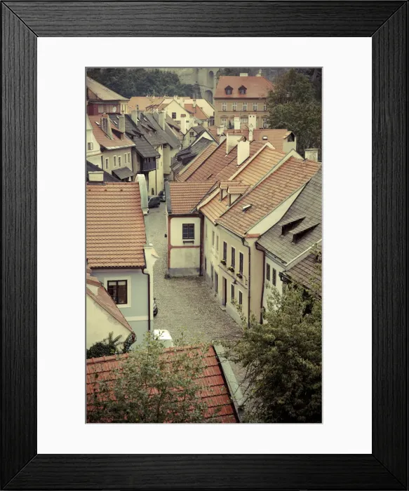 Framed Print : Czech Republic, South Bohemia, Cesky Krumlov Framed Print : Czech Republic, South Bohemia, Cesky Krumlov