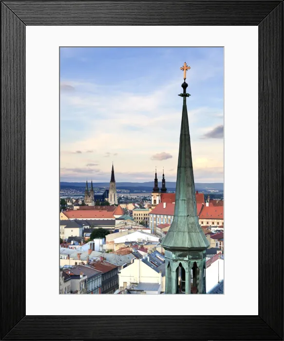 Framed Print : Czech Republic, Northern Moravia, Olomouc