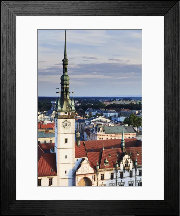 Framed Print : Czech Republic, Northern Moravia, Olomouc, Horni Namesti Square and Town Hall Framed Print : Czech Republic, Northern Moravia, Olomouc, Horni Namesti Square and Town Hall