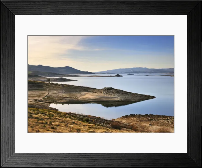 Framed Print : Alto Rabagao dam. Tras os Montes, Portugal Framed Print : Alto Rabagao dam. Tras os Montes, Portugal