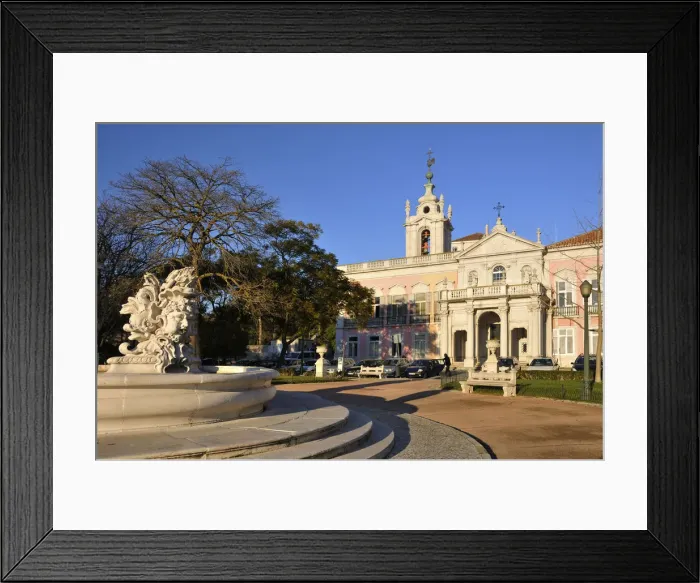 Framed Print : Necessidades palace, the Foreign Affairs Cabinet. Lisbon, Portugal Framed Print : Necessidades palace, the Foreign Affairs Cabinet. Lisbon, Portugal