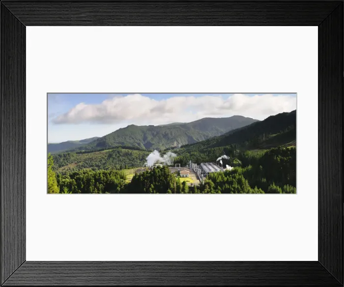 Framed Print : The geothermal power station of Ribeira Grande. Sao Miguel, Azores islands, Portugal Framed Print : The geothermal power station of Ribeira Grande. Sao Miguel, Azores islands, Portugal