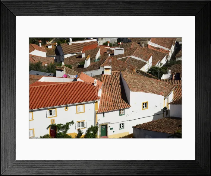 Framed Print : Rooftops of the historical village of Castelo de Vide. Alentejo, Portugal Framed Print : Rooftops of the historical village of Castelo de Vide. Alentejo, Portugal