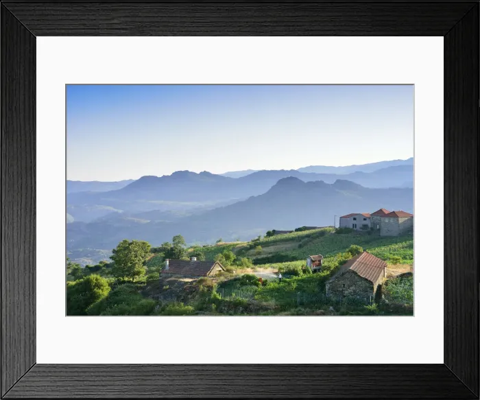 Framed Print : The old and traditional village of Pitoes das Junias Framed Print : The old and traditional village of Pitoes das Junias