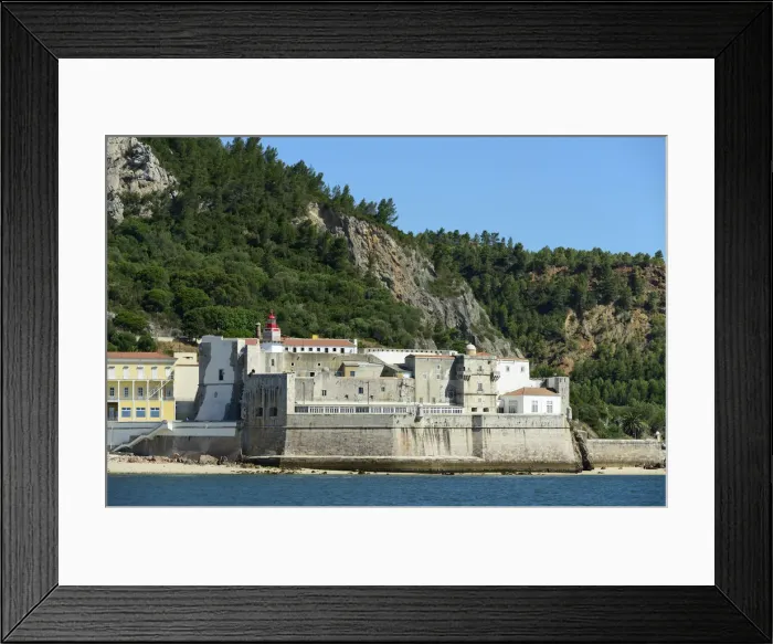 Framed Print : Outao fortress facing the Atlantic Ocean and the Sado river. Portugal Framed Print : Outao fortress facing the Atlantic Ocean and the Sado river. Portugal