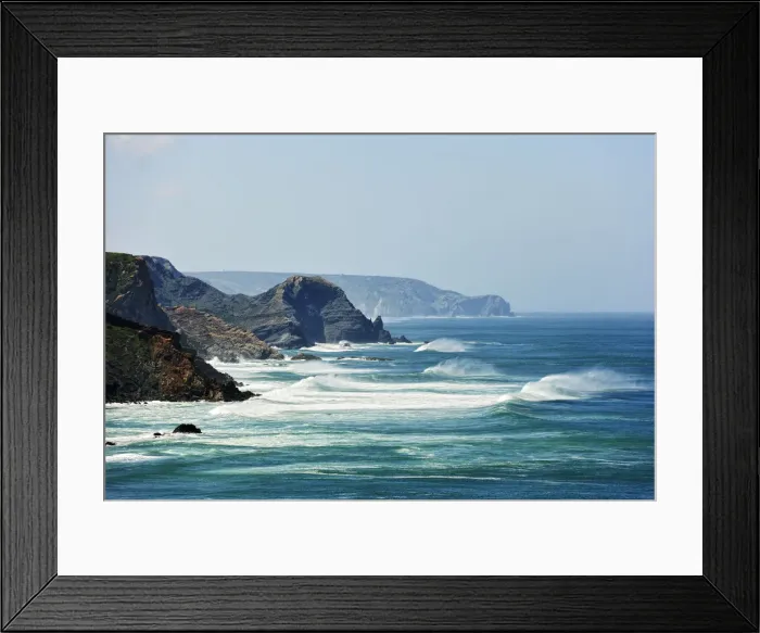 Framed Print : Coastline of Carrapateira. Sudoeste Alentejano and Costa Vicentina Nature Park Framed Print : Coastline of Carrapateira. Sudoeste Alentejano and Costa Vicentina Nature Park