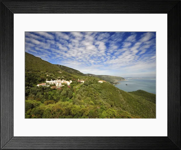 Framed Print : Arrabida convent. Portugal Framed Print : Arrabida convent. Portugal