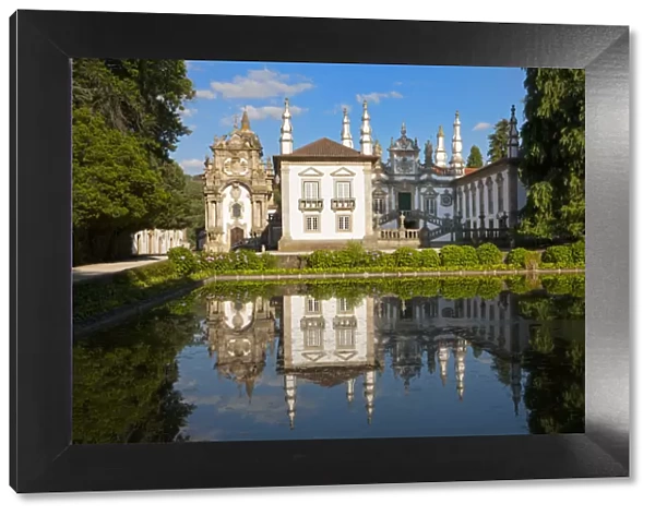 Europe, Portugal, Vila Real, the 18th Century baroque palace and arts foundation