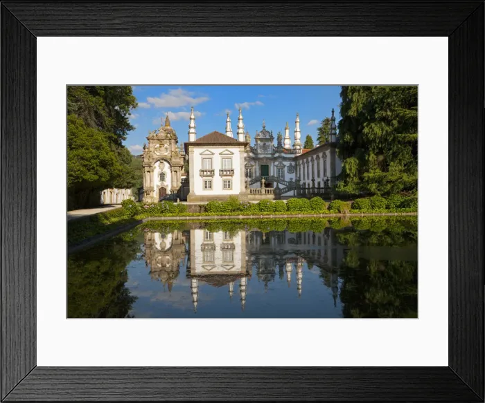Framed Print : Europe, Portugal, Vila Real, the 18th Century baroque palace and arts foundation Framed Print : Europe, Portugal, Vila Real, the 18th Century baroque palace and arts foundation