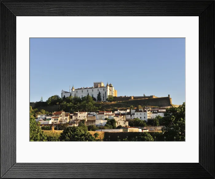 Framed Print : The castle and the Pousada inside the walled village of Estremoz. Alentejo, Portugal Framed Print : The castle and the Pousada inside the walled village of Estremoz. Alentejo, Portugal