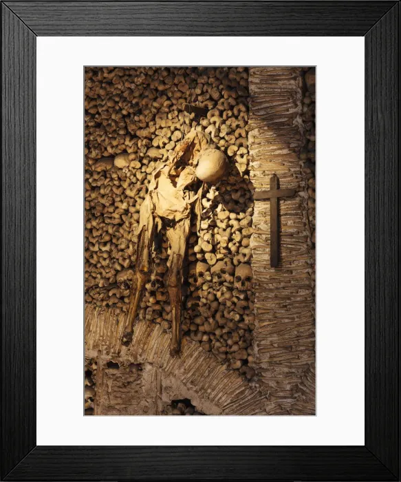 Framed Print : Portugal, Alentejo, Evora, Chapel of bones (Capela dos Ossos) Framed Print : Portugal, Alentejo, Evora, Chapel of bones (Capela dos Ossos)
