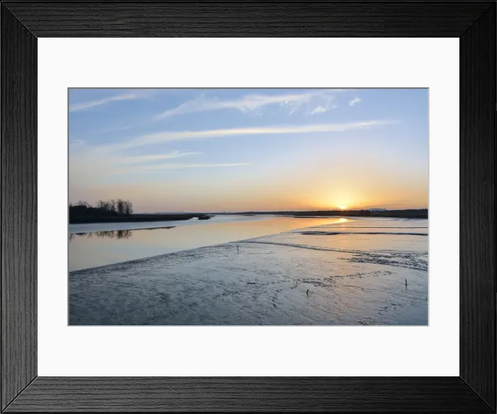 Framed Print : Marshes in the Sado Estuary Nature Reserve. Portugal Framed Print : Marshes in the Sado Estuary Nature Reserve. Portugal