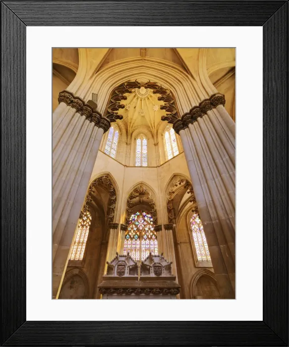 Framed Print : Portugal, Estremadura, Batalha, Monastery of Santa Maria da Vitoria (UNESCO World Framed Print : Portugal, Estremadura, Batalha, Monastery of Santa Maria da Vitoria (UNESCO World