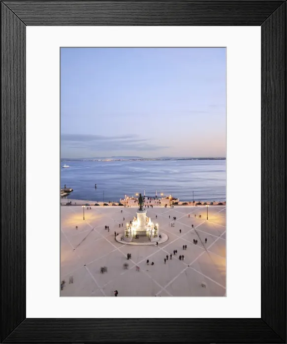 Framed Print : Terreiro do Paco at twilight. One of the centers of the historical city. Lisbon, Portugal Framed Print : Terreiro do Paco at twilight. One of the centers of the historical city. Lisbon, Portugal