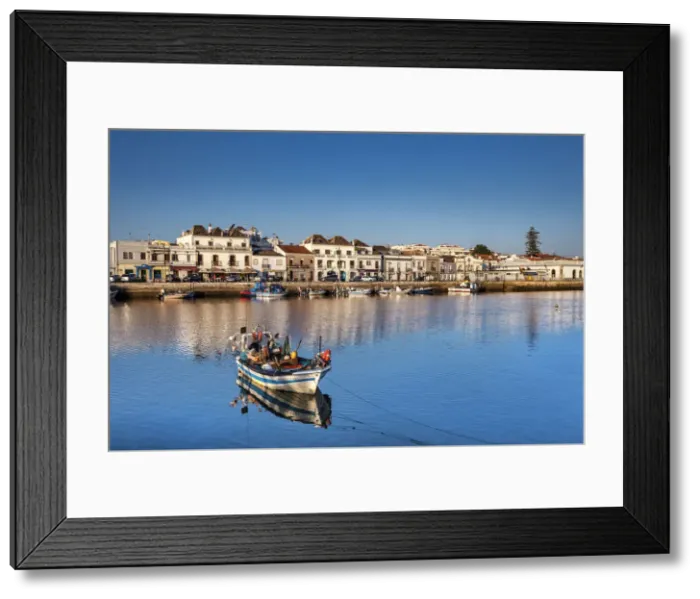 Framed Print : Rio Gilao, Tavira, Algarve, Portugal Framed Print : Rio Gilao, Tavira, Algarve, Portugal