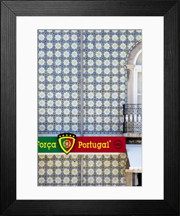 Framed Print : Tiled house, Tavira, Algarve, Portugal Framed Print : Tiled house, Tavira, Algarve, Portugal