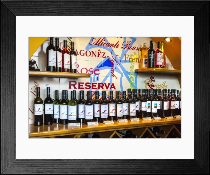 Framed Print : Wine bottles, wine cellar Cliff Richard, Adega do Cantor, Guia, Algarve, Portugal Framed Print : Wine bottles, wine cellar Cliff Richard, Adega do Cantor, Guia, Algarve, Portugal