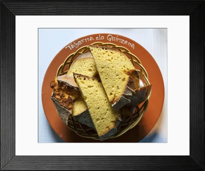 Framed Print : Traditional corn bread. Santarem, Portugal Framed Print : Traditional corn bread. Santarem, Portugal