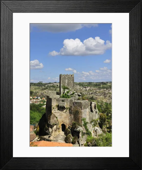 Framed Print : Sortelha medieval castle. Portugal Framed Print : Sortelha medieval castle. Portugal