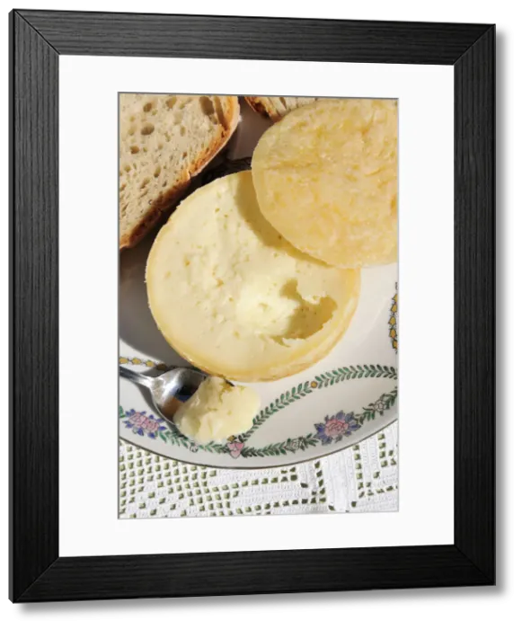 Framed Print : The famous Azeitao cheese. Setubal, Portugal Framed Print : The famous Azeitao cheese. Setubal, Portugal