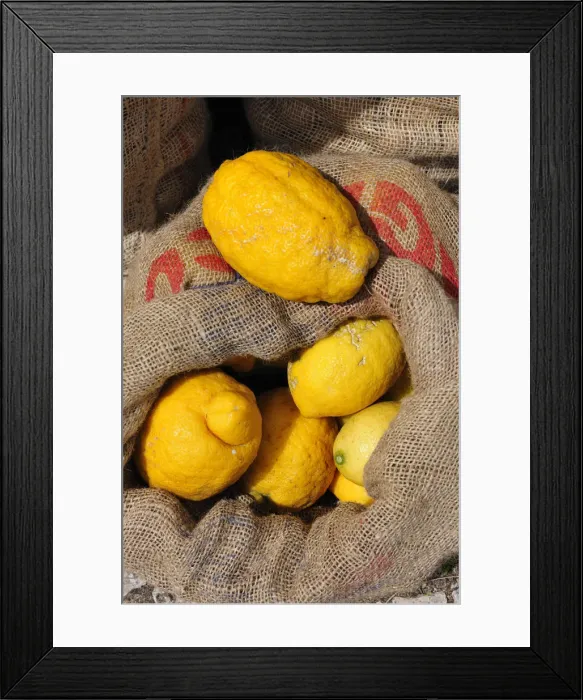 Framed Print : Lemons. Lisbon food market, Portugal Framed Print : Lemons. Lisbon food market, Portugal