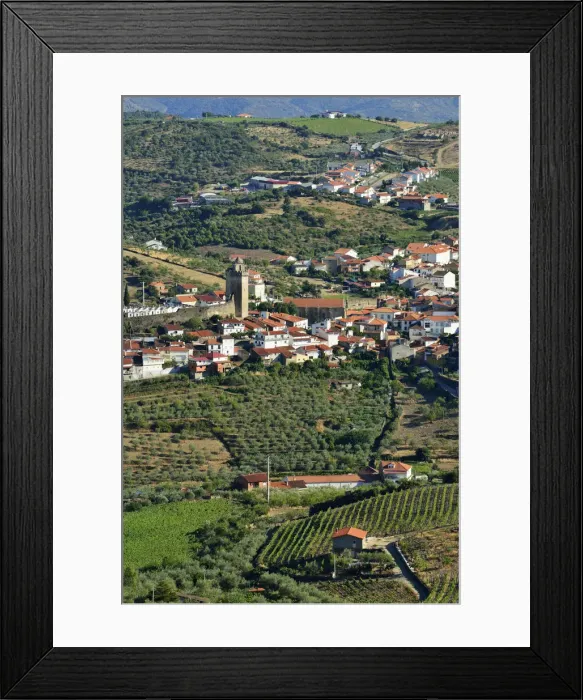 Framed Print : Freixo de Espada a Cinta. Tras os Montes, Portugal