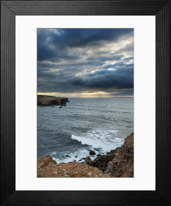Framed Print : Carrapateira cliffs over the Atlantic Ocean Framed Print : Carrapateira cliffs over the Atlantic Ocean