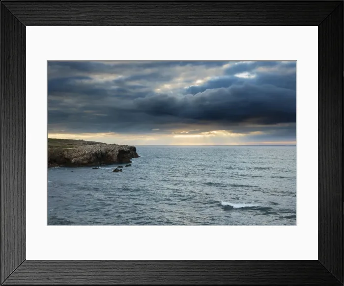 Framed Print : Carrapateira cliffs over the Atlantic Ocean Framed Print : Carrapateira cliffs over the Atlantic Ocean