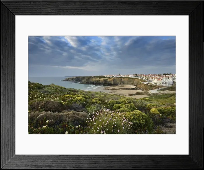 Framed Print : Zambujeira do Mar beach. Alentejo, Portugal Framed Print : Zambujeira do Mar beach. Alentejo, Portugal