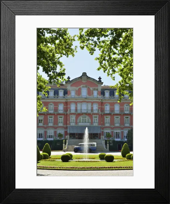 Framed Print : Vidago Palace Hotel, dating back to 1910 and commissioned by King Carlos I. Vidago