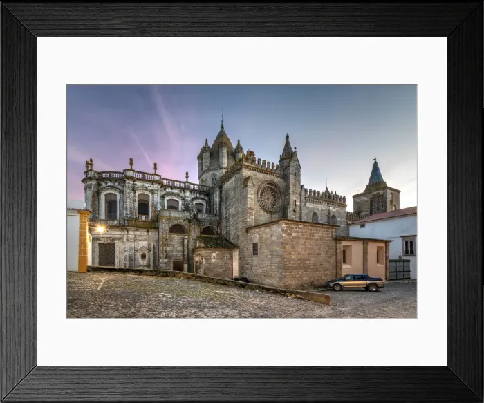 Framed Print : Se de Evora cathedral, Evora, Alentejo, Portugal Framed Print : Se de Evora cathedral, Evora, Alentejo, Portugal