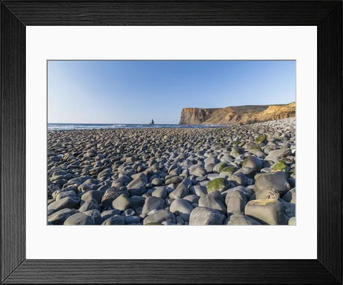Framed Print : Praia do Canal, Aljezur, Algarve, Portugal