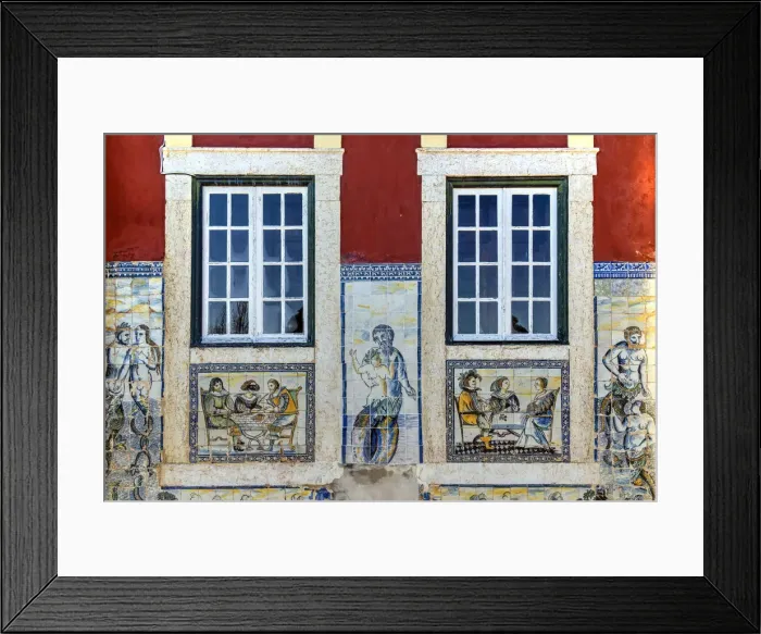 Framed Print : Palace of the Marquises of Fronteira, Lisbon, Portugal Framed Print : Palace of the Marquises of Fronteira, Lisbon, Portugal