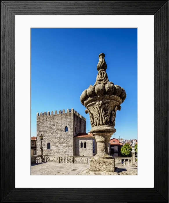 Framed Print : Medieval Tower, Pelourinho, Porto, Portugal Framed Print : Medieval Tower, Pelourinho, Porto, Portugal