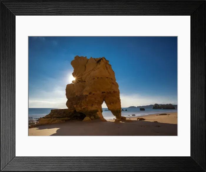 Framed Print : Sea Arch, Algarve, Portugal Framed Print : Sea Arch, Algarve, Portugal