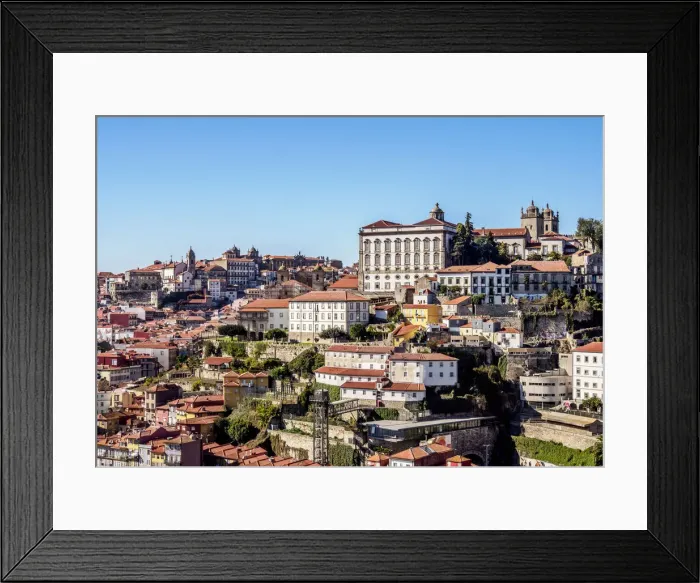 Framed Print : Cityscape of Porto, Portugal