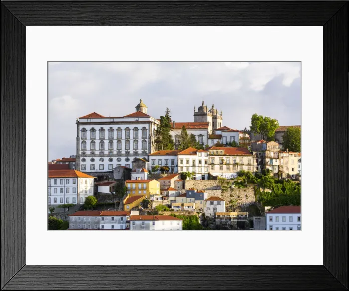 Framed Print : Portugal, Douro Litoral, Porto. An early morning view of the Episcopal Palace Framed Print : Portugal, Douro Litoral, Porto. An early morning view of the Episcopal Palace