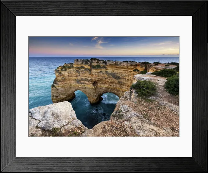 Framed Print : Heart Arch, Praia de Marinha, Caramujeira, Lagoa, Algarve, Portugal Framed Print : Heart Arch, Praia de Marinha, Caramujeira, Lagoa, Algarve, Portugal