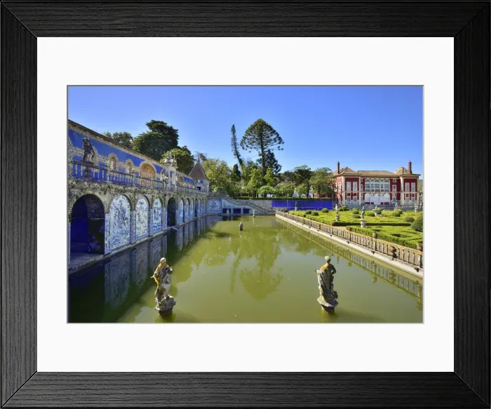 Framed Print : Palacio dos Marqueses de Fronteira (Palace of the Marquises of Fronteira), a pearl Framed Print : Palacio dos Marqueses de Fronteira (Palace of the Marquises of Fronteira), a pearl