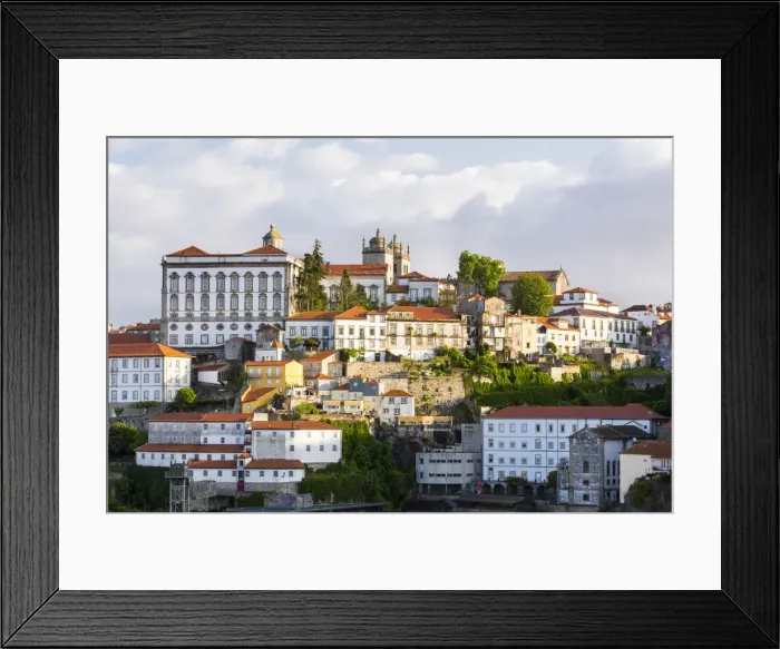 Framed Print : Portugal, Douro Litoral, Porto. An early morning view of the Episcopal Palace Framed Print : Portugal, Douro Litoral, Porto. An early morning view of the Episcopal Palace