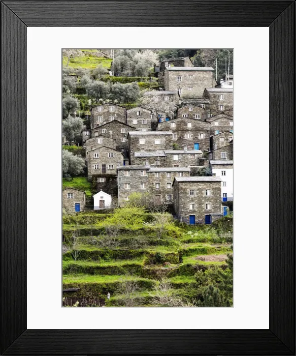 Framed Print : Portugal, Serra da Estrela, Piodao village
