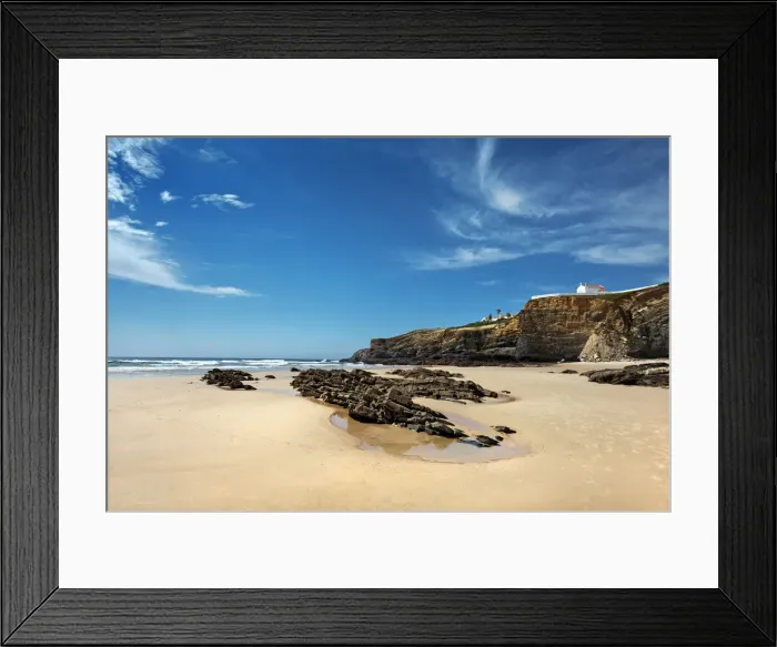 Framed Print : Beach, Zambujeira do Mar, Costa Vicentina, Alentejo, Portugal Framed Print : Beach, Zambujeira do Mar, Costa Vicentina, Alentejo, Portugal