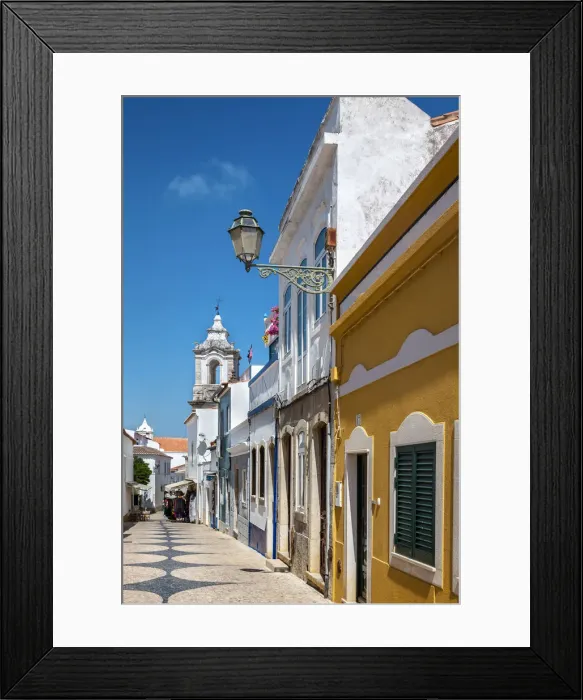 Framed Print : Town centre and Igreja de Santo Antonio, Lagos, Algarve, Portugal Framed Print : Town centre and Igreja de Santo Antonio, Lagos, Algarve, Portugal