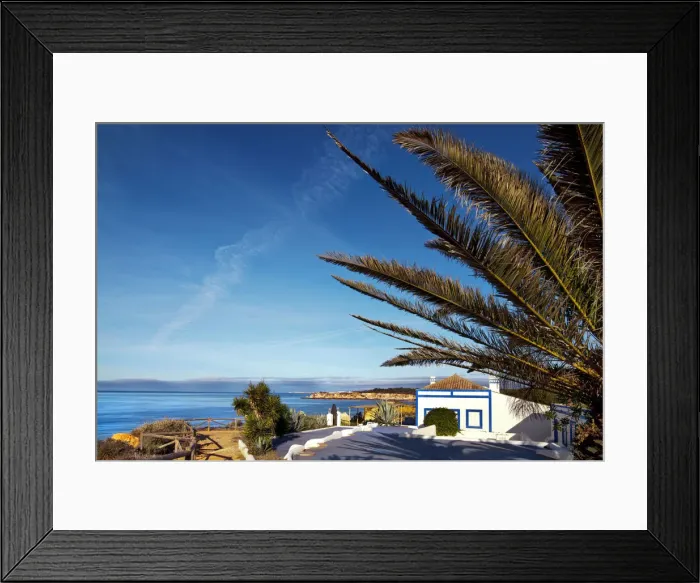 Framed Print : House on the cliffs, Praia do Vau, Praia da Rocha, Algarve, Portugal Framed Print : House on the cliffs, Praia do Vau, Praia da Rocha, Algarve, Portugal
