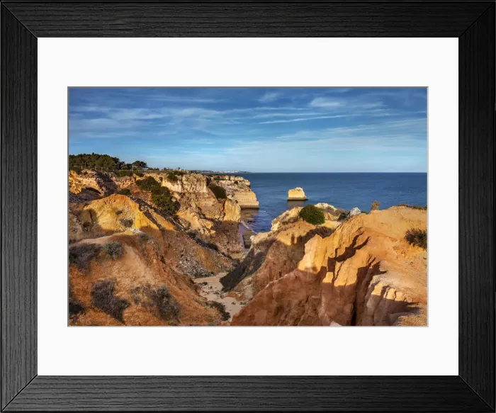 Framed Print : Praia da Marinha, Algarve, Portugal Framed Print : Praia da Marinha, Algarve, Portugal