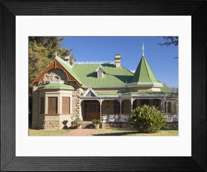 Framed Print : Mimosa Lodge, Oudtshoorn, Western Cape, South Africa